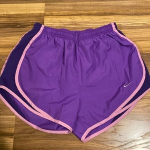 NIKE Dri-Fit purple shorts